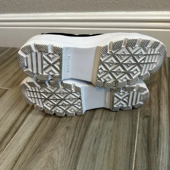 Converse Chuck Taylor Sneakers All Star Lugged High-Top Black‎ Platform 9 Goth - Picture 9 of 11